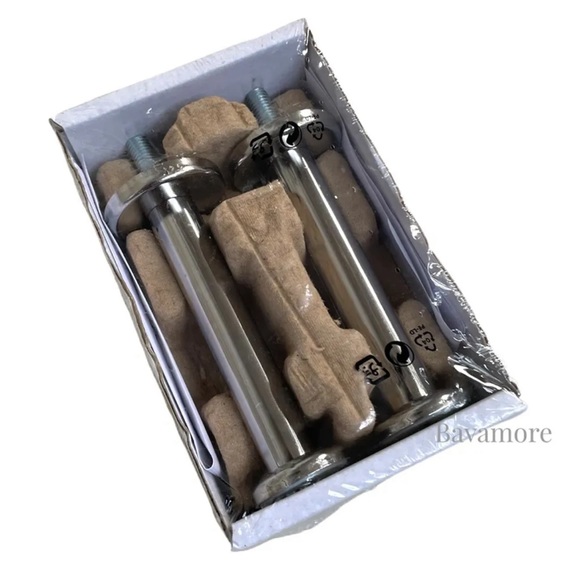 IKEA Furniture LEG Chrome Plated (2 PACK) BRAND NEW - Picture 3 of 3